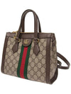 Ophidia GG Small Tote Bag Brown - GUCCI - BALAAN 5