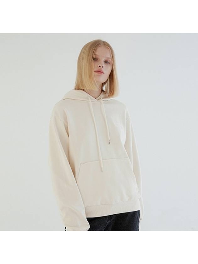 Luster Signature Hoodie Ivory - LE SOLEIL MATINEE - BALAAN 1