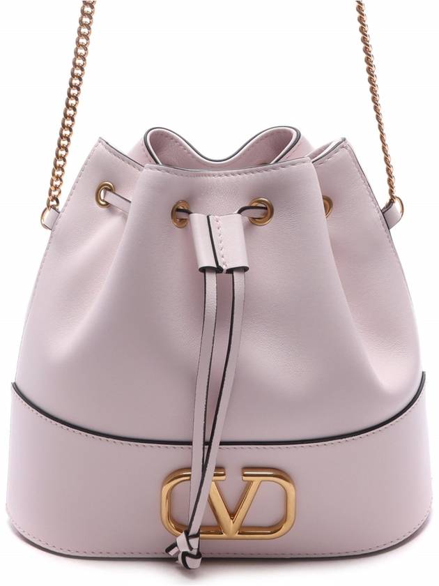 Women's V Logo Bucket Chain Cross Bag 4W0P0T83 HPF Y9U 24S - VALENTINO - BALAAN 2