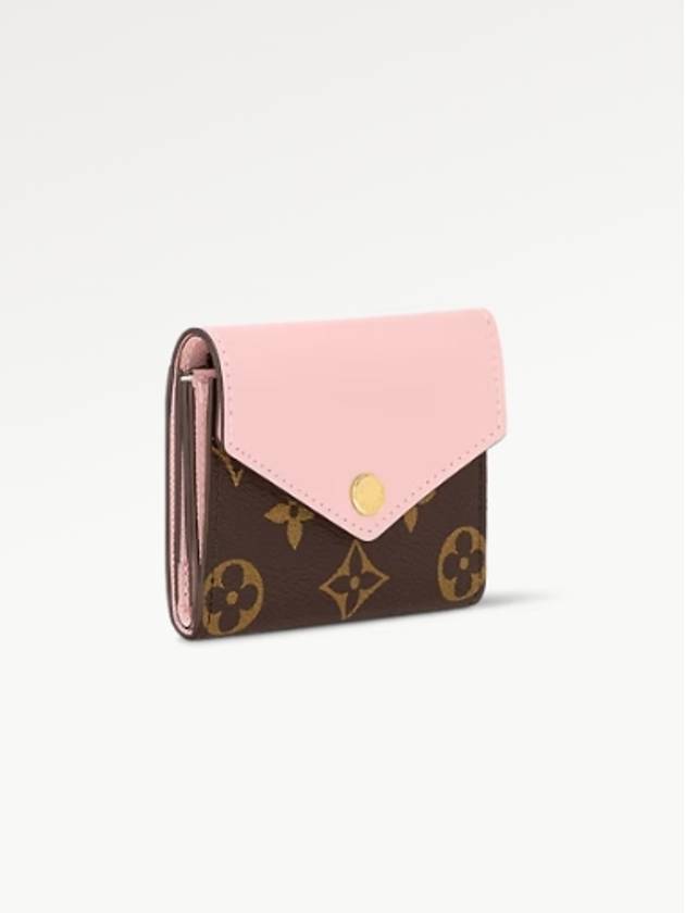 Zoe Monogram Flap Bicycle Wallet Rose Ballerine - LOUIS VUITTON - BALAAN 3