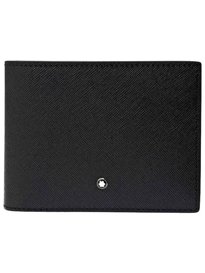 Sartorial 2 View Pocket 6CC Half Wallet Black - MONTBLANC - BALAAN 2