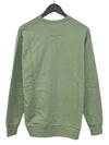 Men's Graphic Print Long Sleeve Sweatshirt Green - CP COMPANY - BALAAN 5