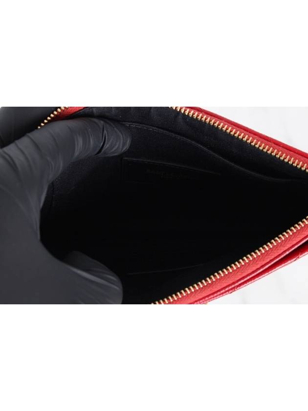 bill pouch gold plated red - SAINT LAURENT - BALAAN 9