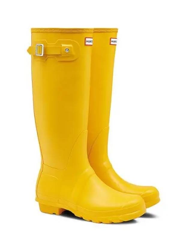 Original Tall Wellington Rain Boots Yellow - HUNTER - BALAAN 2