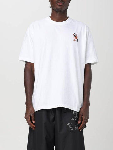 T-shirt con mini logo Jw Anderson - JW ANDERSON - BALAAN 1