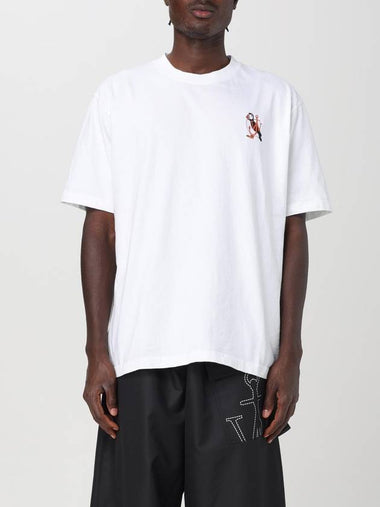 T-shirt con mini logo Jw Anderson - JW ANDERSON - BALAAN 1