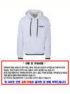 Born To Protect FRGMT Logo Fleece Hoodie Optical White - MONCLER - BALAAN 6