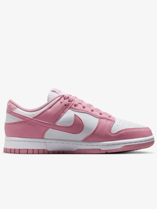 Dunk Low Top Sneakers White Elemental Pink - NIKE - BALAAN 4