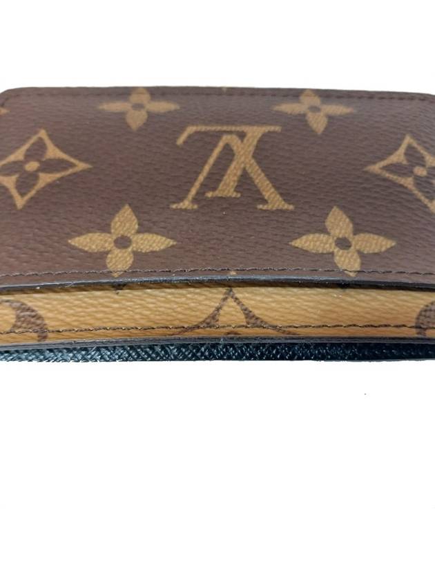 Monogram Reverse Canvas Card Wallet M69161 - LOUIS VUITTON - BALAAN 3