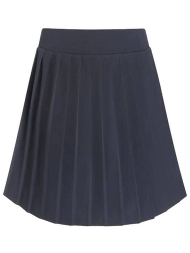 Newman Tennis Pleated Skirt Slate Blue - VARLEY - BALAAN 1