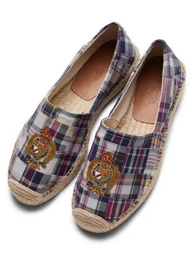 Sevio Crest Espadrilles Blue - POLO RALPH LAUREN - BALAAN 1