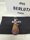 Kakao Intenso Scritto Leather Rotating Key Holder - BERLUTI - BALAAN 5