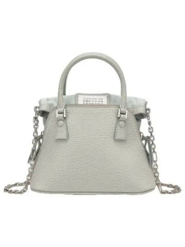 Micro Classique Shoulder Bag Anisette - MAISON MARGIELA - BALAAN 1