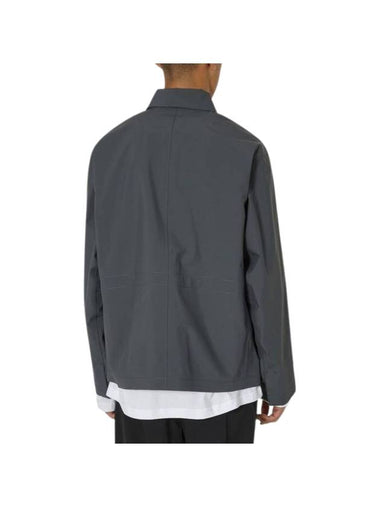 Stellina 3L Nylon Shirt Jacket Grey - STONE ISLAND - BALAAN 1