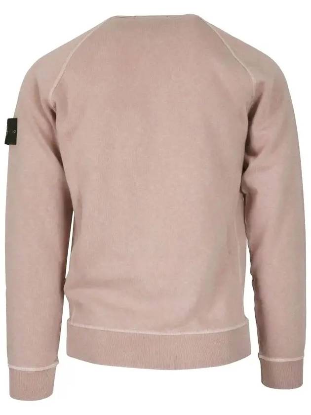 Wappen Patch Round Sweatshirt Pink - STONE ISLAND - BALAAN 5