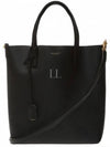 Shopping Toy Supple Leather Tote Bag Black - SAINT LAURENT - BALAAN 2