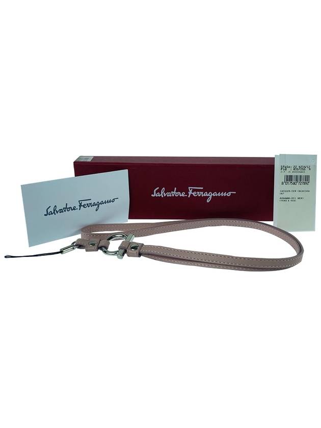 Salvatore Gancini cell phone strap key holder pink - SALVATORE FERRAGAMO - BALAAN 4