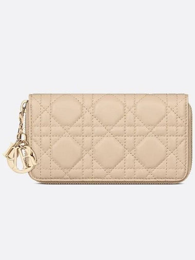 S6024ONMJ 51U Lady Dior Medium Zipper Wallet - DIOR - BALAAN 1