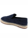 LADY SEASIDE Suede espadrille loafers navy - LORO PIANA - BALAAN 4