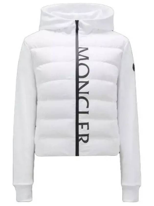 8G00013 809KZ 001 Padded zip up hoodie - MONCLER - BALAAN 1