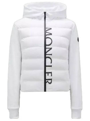 8G00013 809KZ 001 Padded zip up hoodie - MONCLER - BALAAN 1