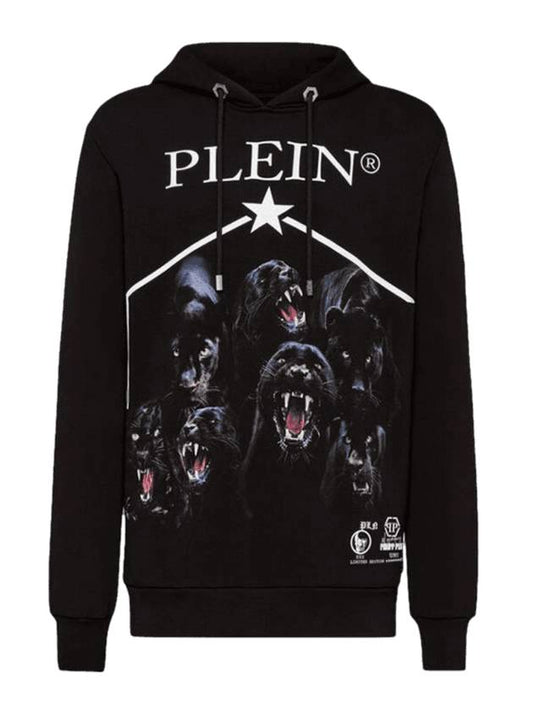 animal logo hood black - PHILIPP PLEIN - BALAAN 1