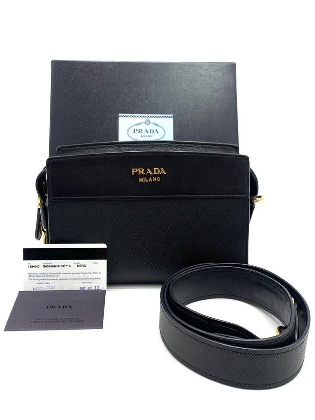 Saffiano Esplanade shoulder and cross bag - PRADA - BALAAN 1