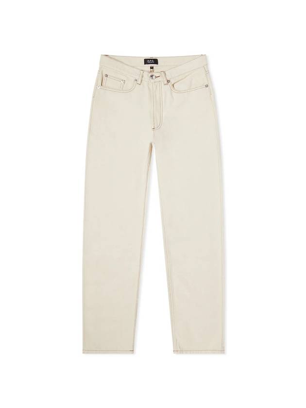 Martin Rigid High Rise Jean Ecru - A.P.C. - BALAAN.