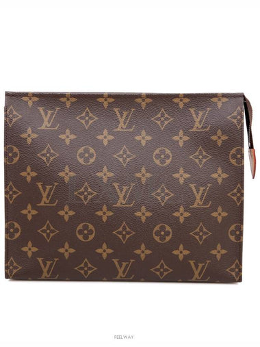 Monogram Pochette Toilet 26CM Clutch M47542 Pouch - LOUIS VUITTON - BALAAN 1