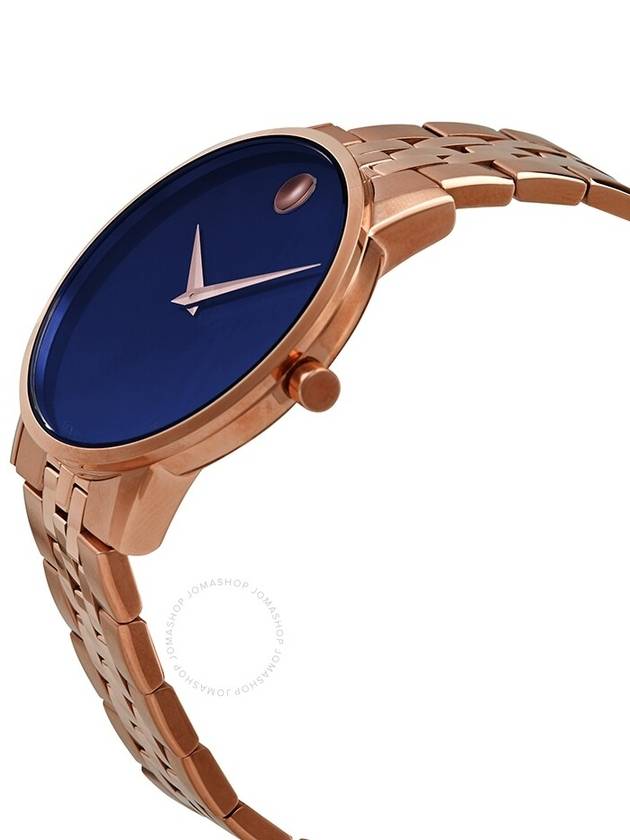 Movado Museum Quartz Blue Dial Men's Watch 0607353 - MOVADO - BALAAN 2