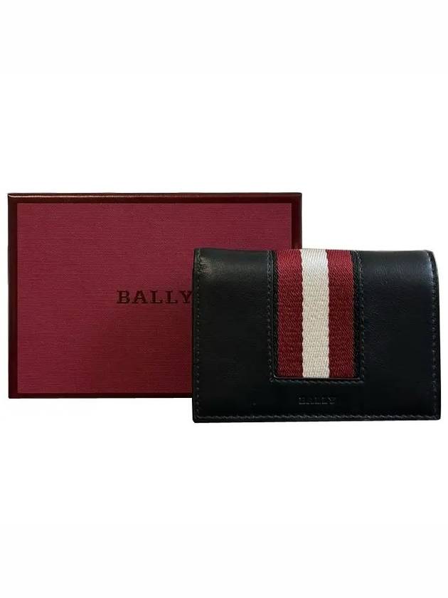 Half Wallet BRYCEN HP F100 BLACK Men's Half Wallet - BALLY - BALAAN 5