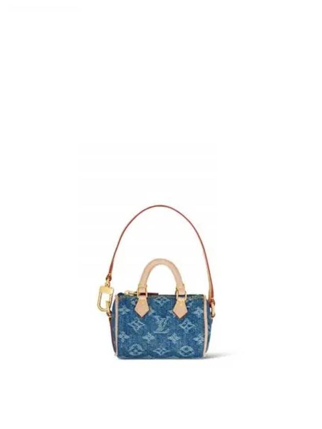 Micro Speedy Bag Charm Blue - LOUIS VUITTON - BALAAN 2