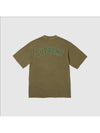 Supreme Crack Arc Short Sleeve Top Olive - ETC - BALAAN 2