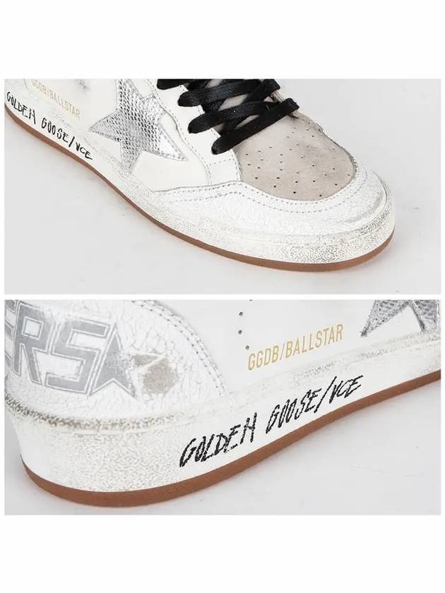 Ballstar Gold Top Low Top Sneakers White - GOLDEN GOOSE - BALAAN 6