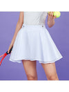 Golf Wear Waffle Skirt White - J JANE - BALAAN 1