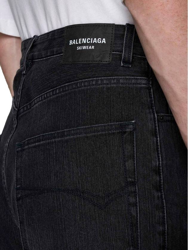 Washed Skiwear Jeans Grey - BALENCIAGA - BALAAN 5