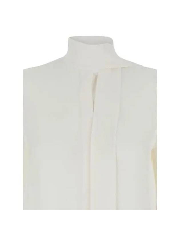 Women s Shirt CAMISA MC NATURAL NUDO AL CUELLO - VALENTINO - BALAAN 4