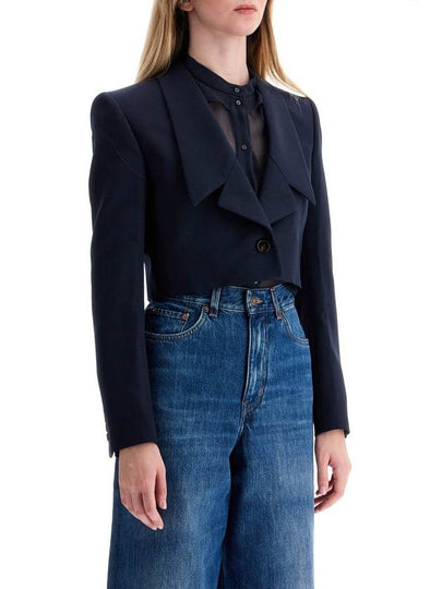 cropped wool jacket for women - CHLOE - BALAAN 2