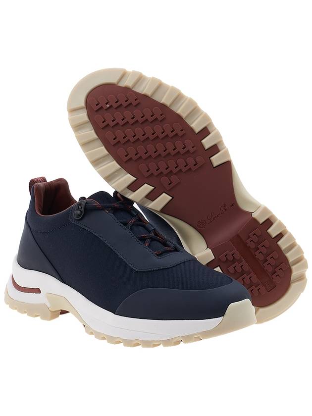 Trail Walk Low Top Sneakers Navy - LORO PIANA - BALAAN 6