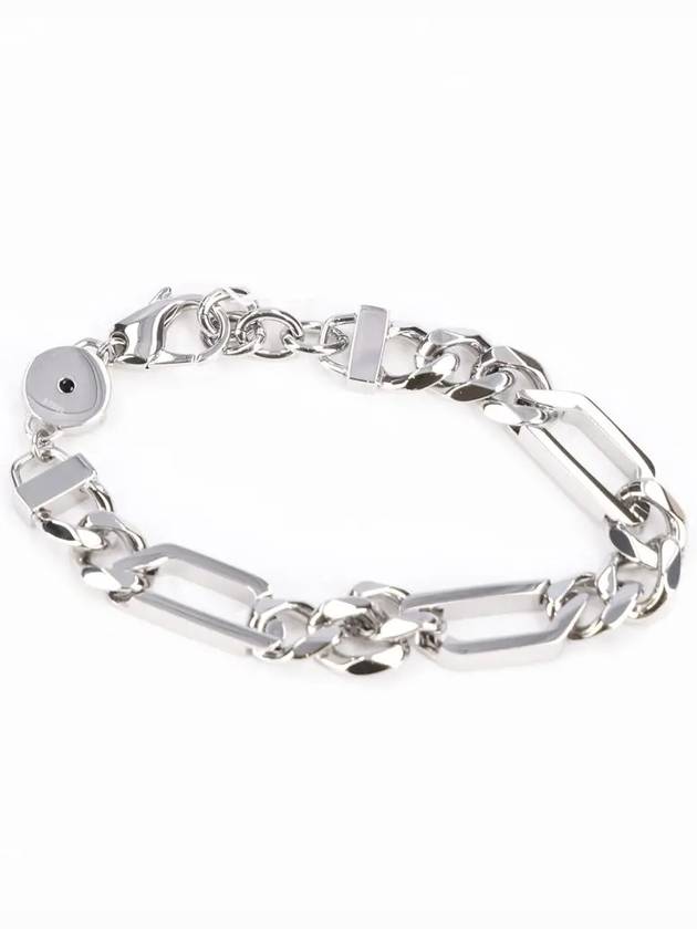 Chain Stainless Steel Bracelet Silver - DIESEL - BALAAN 4