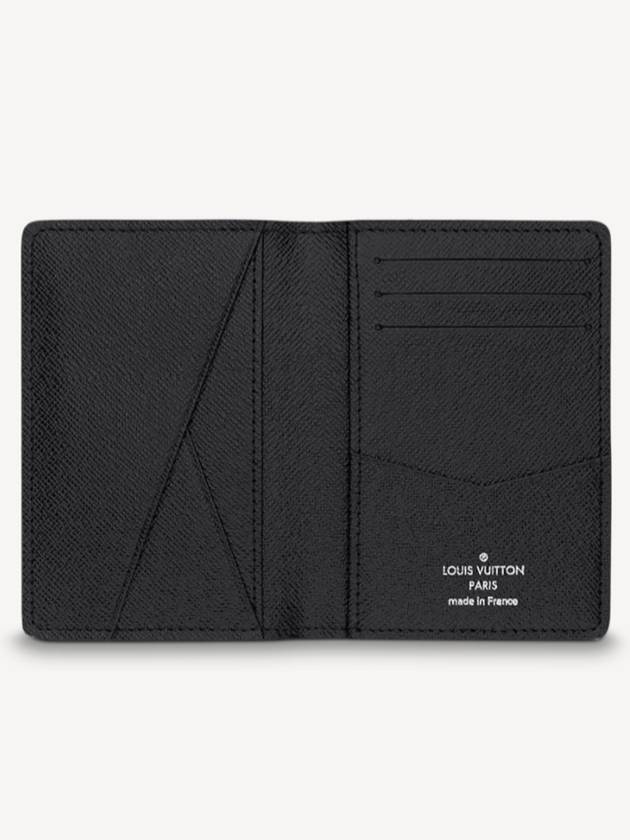 Pocket Organizer Monogram Card Wallet Black - LOUIS VUITTON - BALAAN 5