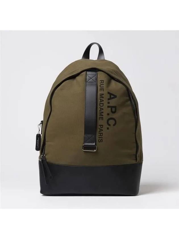 Sense Logo Print Backpack Green - A.P.C. - BALAAN 2