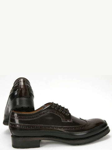 LS403 V249 58 Wingtip Clipper Lace Up Oxford Loafers - DSQUARED2 - BALAAN 1