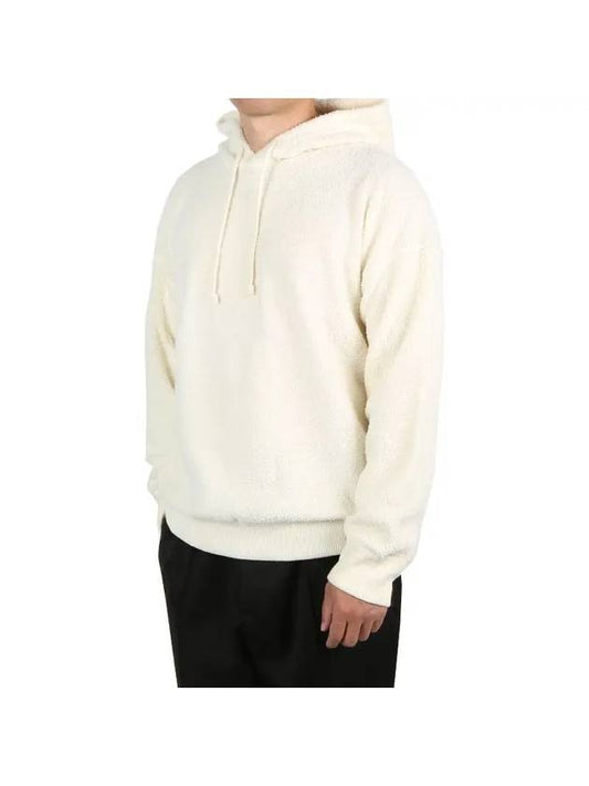 Classic Fleece Wool Hoodie White - TEN C - BALAAN 2