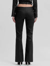 zip slit cutout bootcut pants black - FAN YOUNG - BALAAN 4