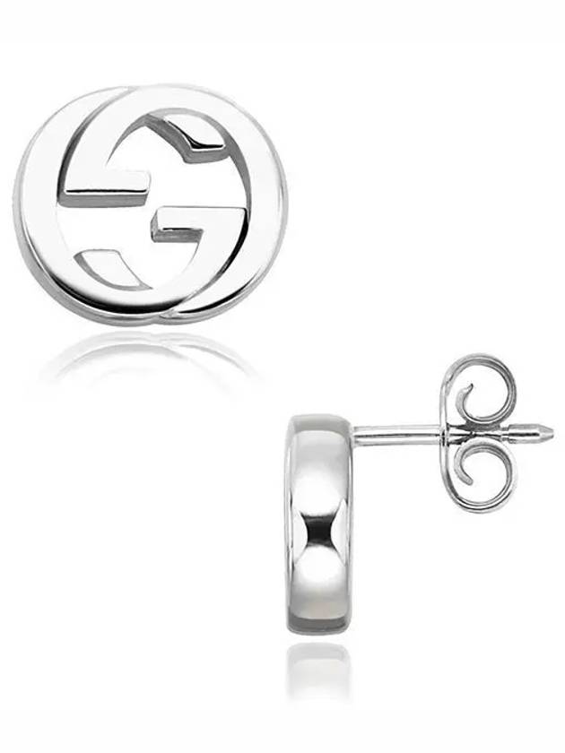 Interlocking G Earrings Silver - GUCCI - BALAAN 2