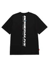 Bar New Logo Short Sleeve T-Shirt Black - BURIED ALIVE - BALAAN 2