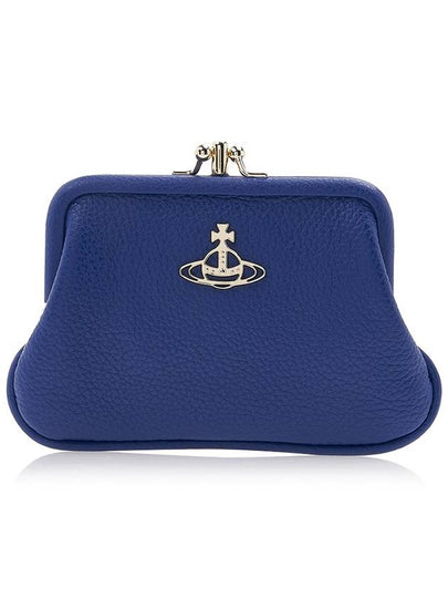 Women's Jordan Double Frame Coin Wallet Blue - VIVIENNE WESTWOOD - BALAAN 2