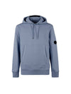 Lens Wappen Pocket Hoodie Blue - CP COMPANY - BALAAN 1