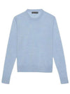 Talk Buddy To Me Crew Neck Merino Wool Knit Top Sky Blue - G/FORE - BALAAN 2